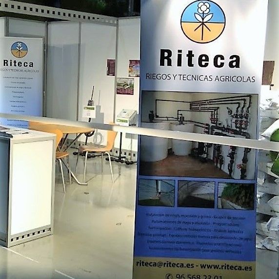 Expositor de Riteca S.L. en la feria Viveralia